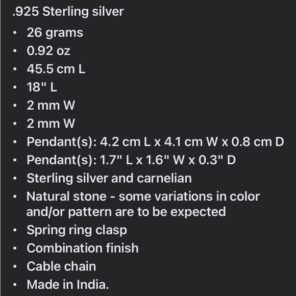 Beautiful large size Carnelian heart with floral design , comes with earrings - Picture 5 of 5